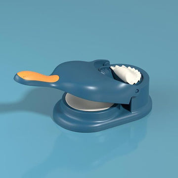 Combo Pack 2 In 1 Dumpling Maker + Dishwashing Rug | Best Samosa Maker & Metal Wire Dish Washing Rugs For Kitchen (Random Color)