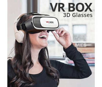 VR Box 2,0- Virtual Reality 3D Glasses With Game Bluetoot Gamepad