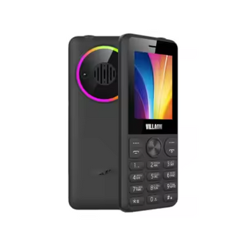 Villaon V220 2.4 Inch QQVGA Dual SIM PTA Approved Mobile With 2500mAh Battery 0.8MP Camera (Random Color)