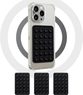 Mobile Bubble Grip Silicone Suction Both Side Bubble Grip Cup Phone Strong Grip Holder Hands Free (Random Color)