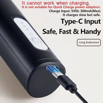 Wireless Milk Frother Electric Type C Handheld Blender Stainless Steel Mini Coffee Maker Whisk Mixer For Daily Kitchen Needs